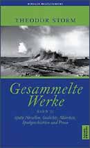 Bücher aus Nordfriesland: Theodor Storm, Gesammelte Werke II
