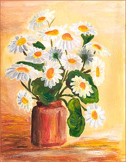 Kaminecke mit Blumen, © H. Vogt-Kullmann