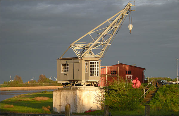 Hafenausfahrt Tönning, © 2010 Juergen Kullmann