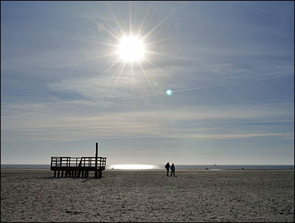 Strand von St. Peter-Ording, © 2016 Jürgen Kullmann