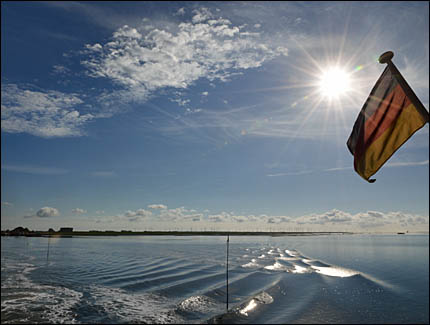 Im nordfriesischen Wattenmeer vor Schlüttsiel, © 2016 Jürgen Kullmann