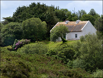 Pearse’s Cottage in An Gort Mór, Irland, © 2019 Jürgen Kullmann