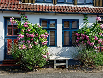 Tönning, Fischerstraße, © 2021 Jürgen Kullmann