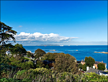 Dublin, Blick vom Dalkey Hill © 2022 Jürgen Kullmann