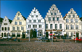 Friedrichstadt Markt, © 1999 Jürgen Kullmann