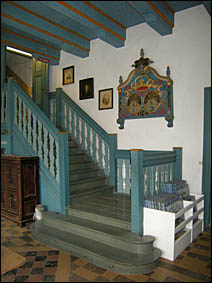 Treppe im Herrenhaus Hoyerswort, © 2011 Jürgen Kullmann