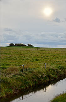 Hallig Langeneß, Warf Treuberg, © 2012 Juergen Kullmann